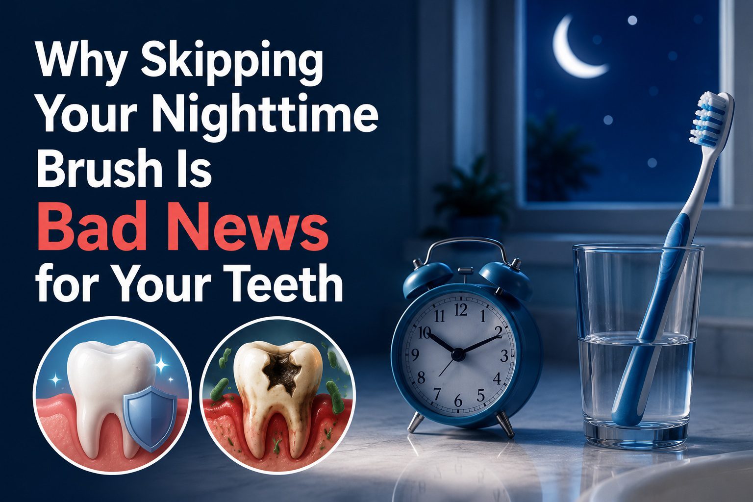 Skipping Your Nighttime Brush